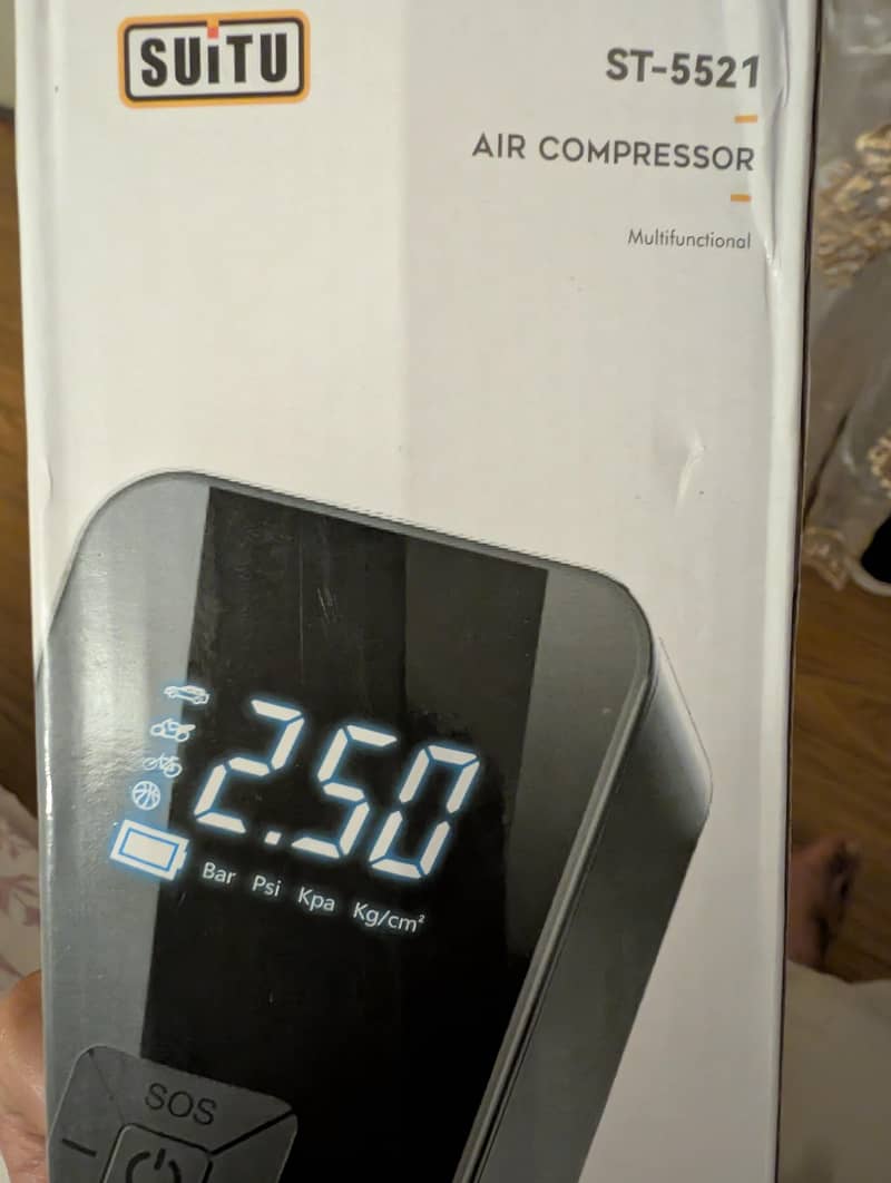 Multi-Functional Portable Air Pump 7
