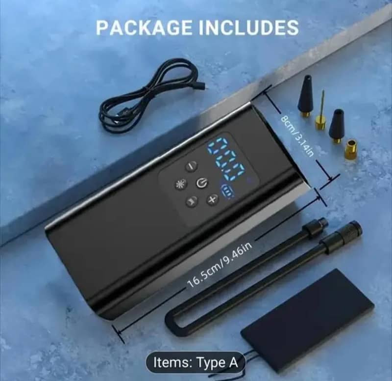 Multi-Functional Portable Air Pump 11