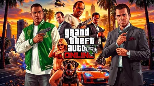 Gta 5 Online Premium Edition + Roleplay RP For PC & Console