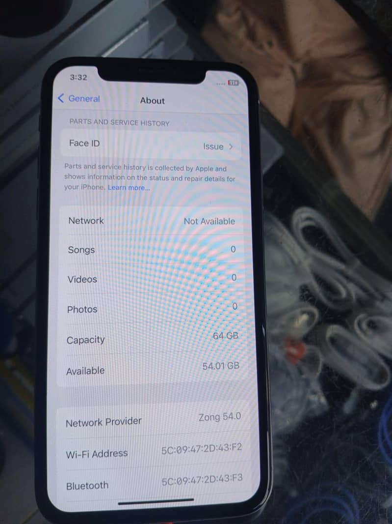 Apple iPhone X PTA 5