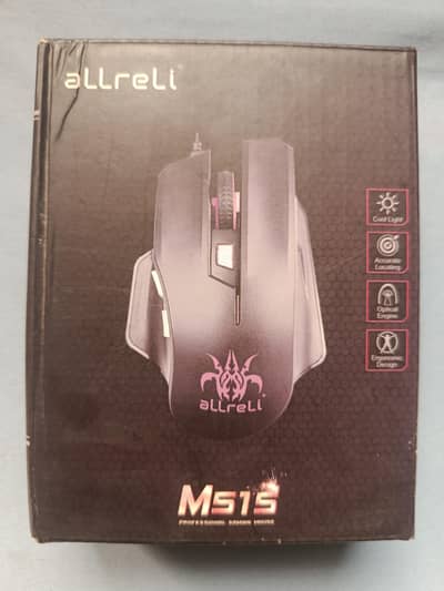 Allreli gaming mouse box pack new condition