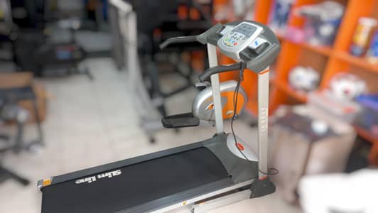 Slimline Automatic treadmill Exercise running walk machine gym runner