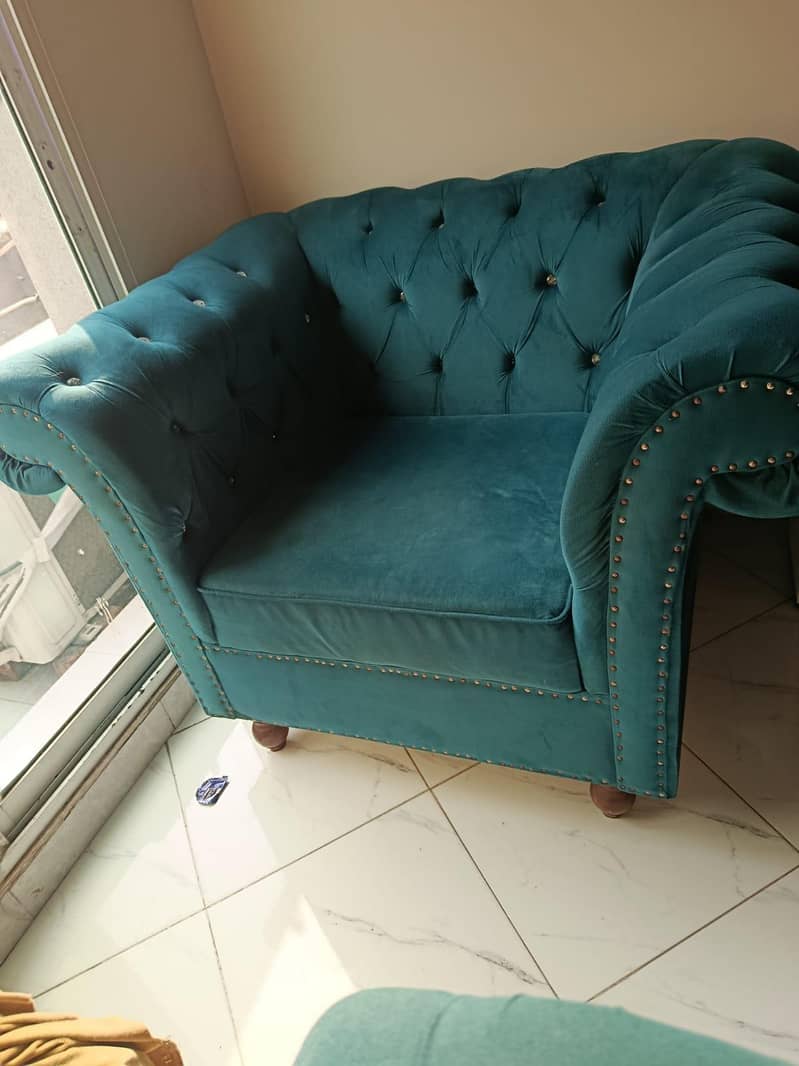 sofa set with Table 2