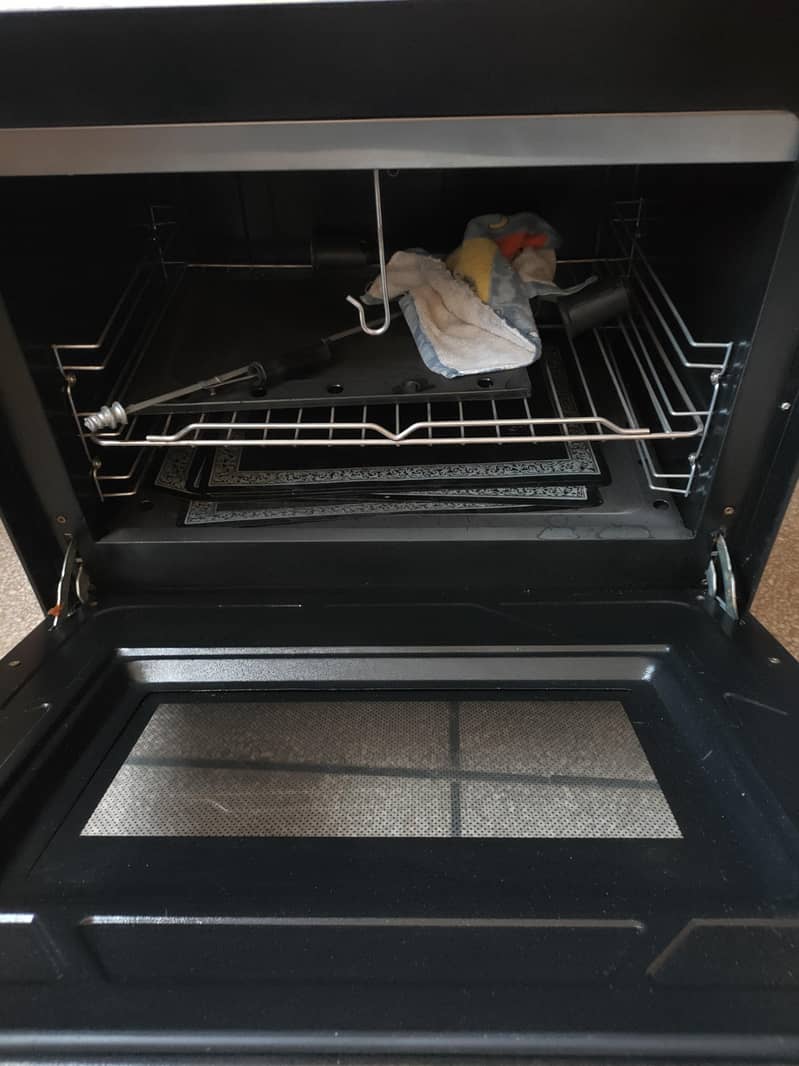 microwave cooking range 3