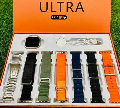 smart watch 7 straps ultra 03359496284