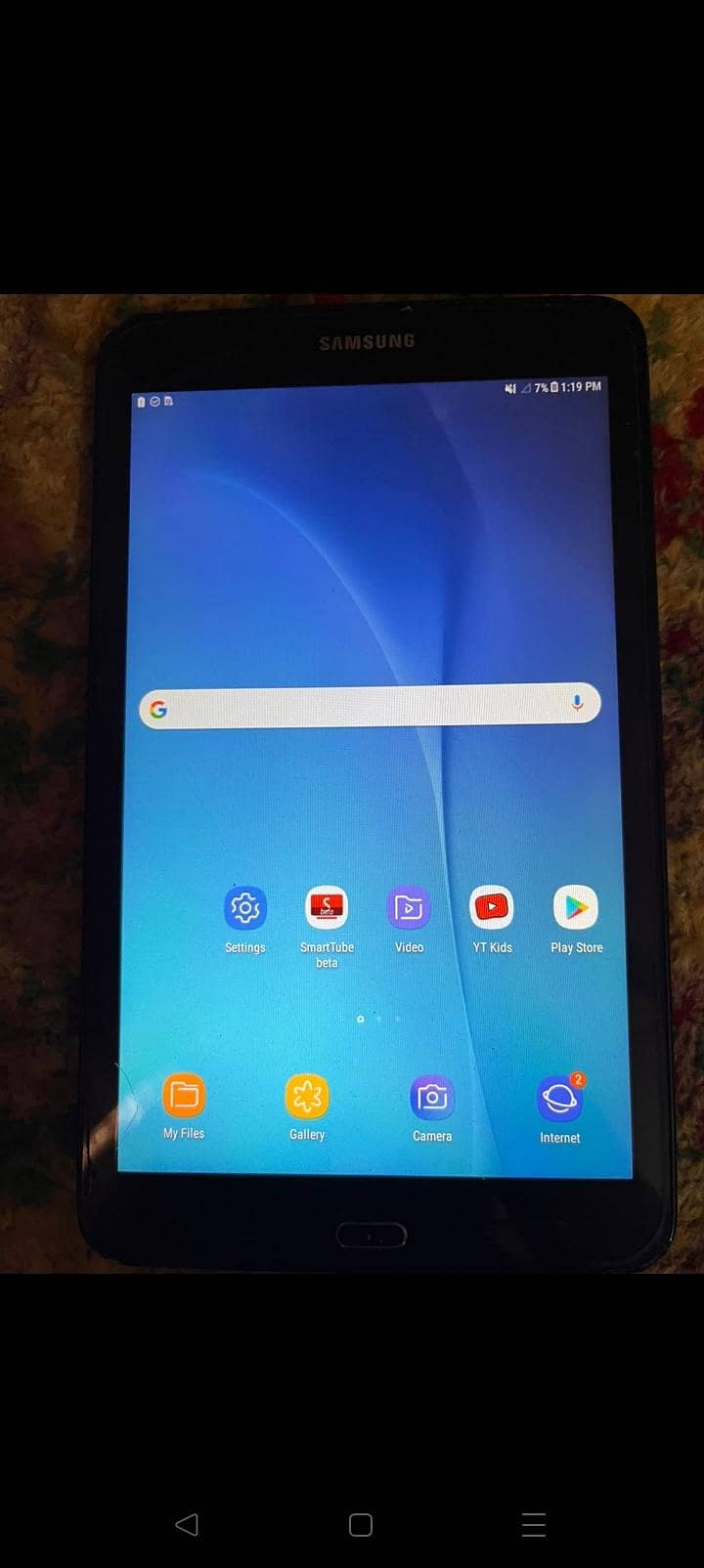 Samsung Galaxy tab E 1