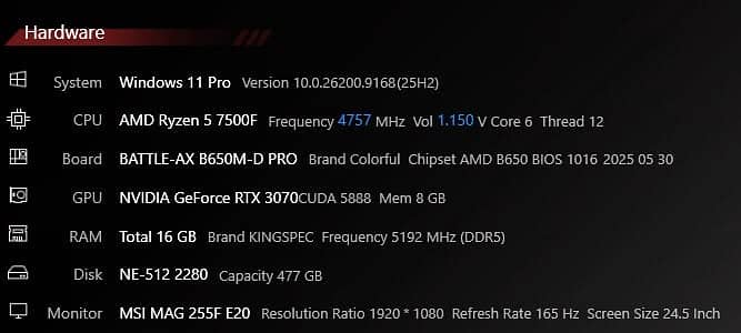 Gaming PC For Sale (Build + Monitor)