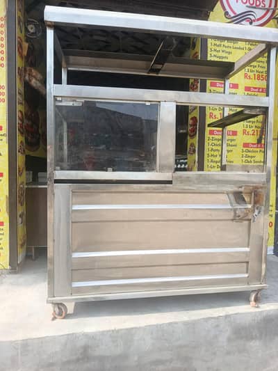two in one counter & Fryer