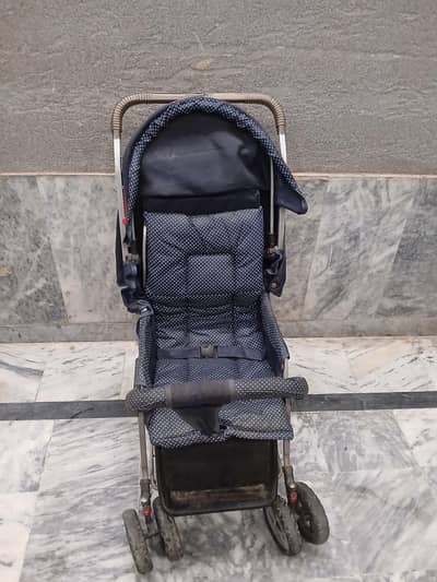 Comfortable Baby Pram / Stroller - Very Clean & Low Price