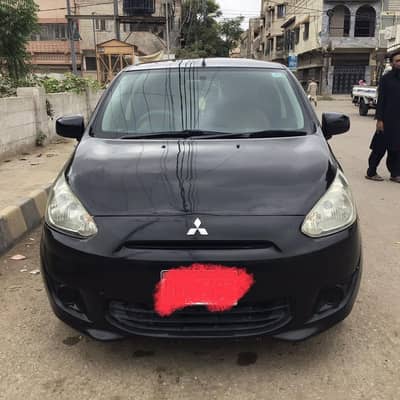 URGENT Mitsubishi Mirage 2013 with sports gear
