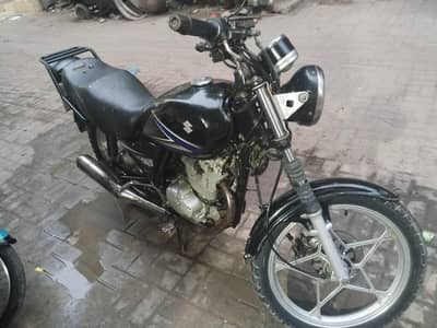 Suzuki GS 150 with alloy rims for sell