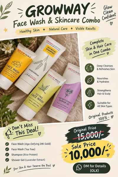 Grow Way Global Skincare & Hair Care Products – New