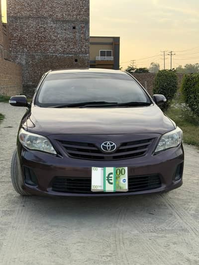 Toyota Corolla XLI 2013