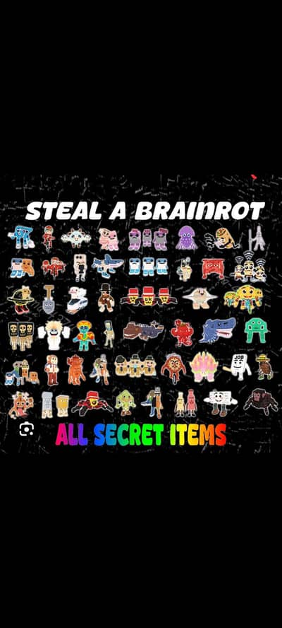 steal a brainrot brainrots for sale