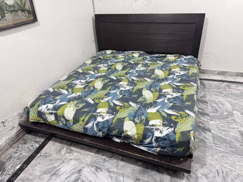 King Size Solid Wood Bed 1
