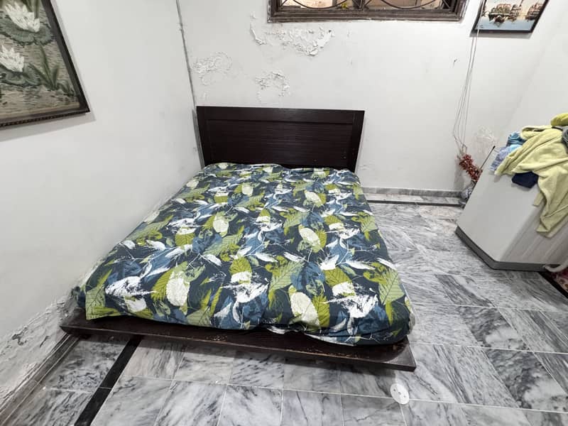 King Size Solid Wood Bed 2