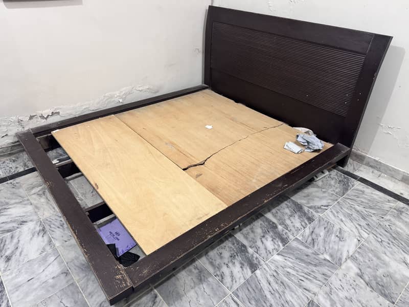 King Size Solid Wood Bed 3