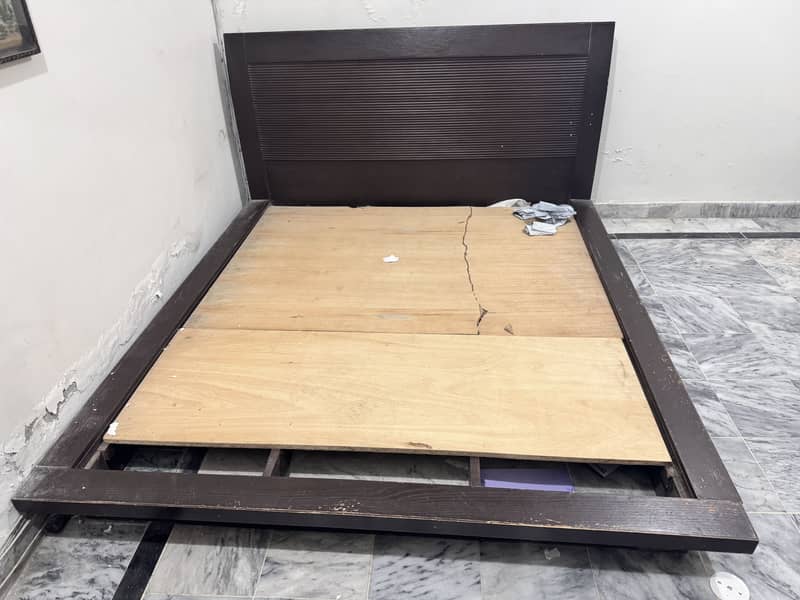 King Size Solid Wood Bed 9