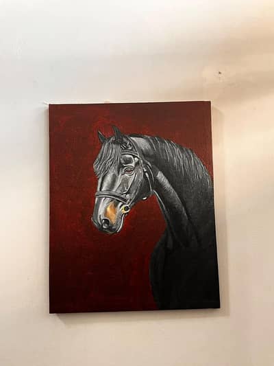 horse painting