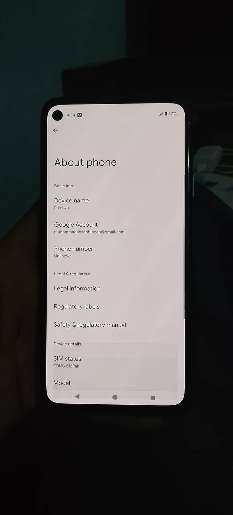Google Pixel 4a approved 0
