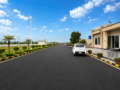 Prime 3 Marla Commercial Plot | Main Sahiwal Faisalabad Bypass Road | Easy Installments