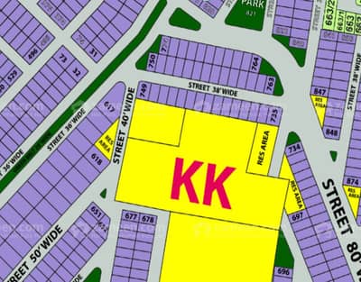 10 Marla Residential Plot For Sale in Block -KK DHA Phase 4 paper Available From Direct Owner Meeting Possible.