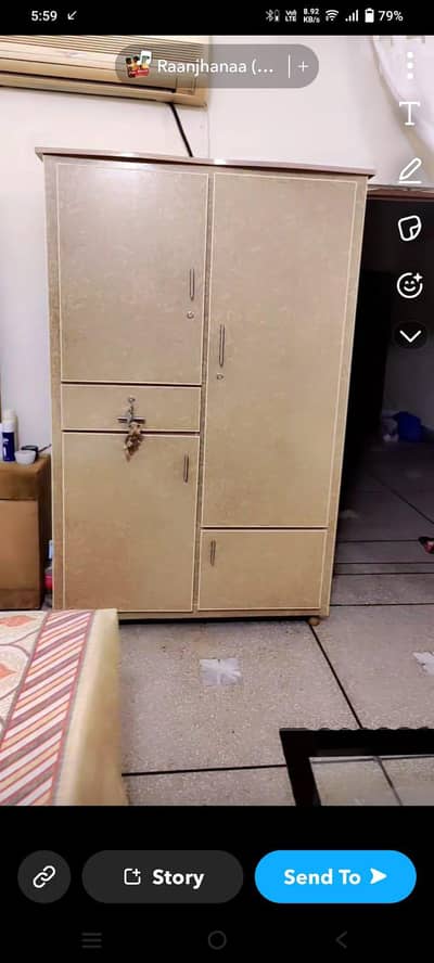 cupboard available on reasonable price