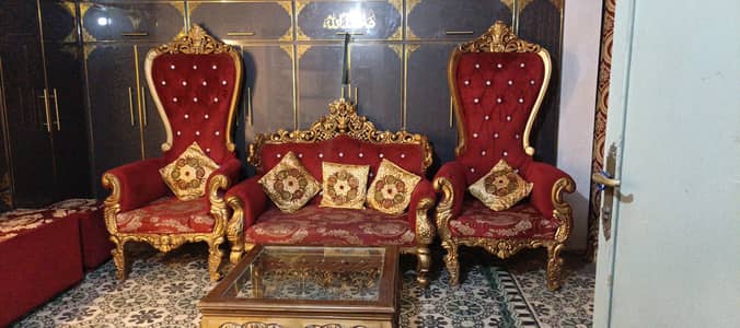 7 seaterr sofa set 2 high back chairs all furniture