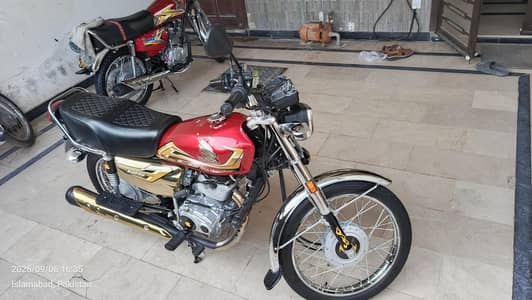 Cg 125 Gold Edition 2025/2026 excellent Condition