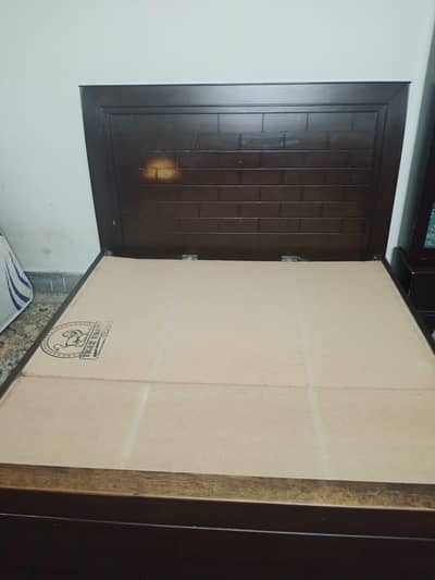 Bed with Dresser