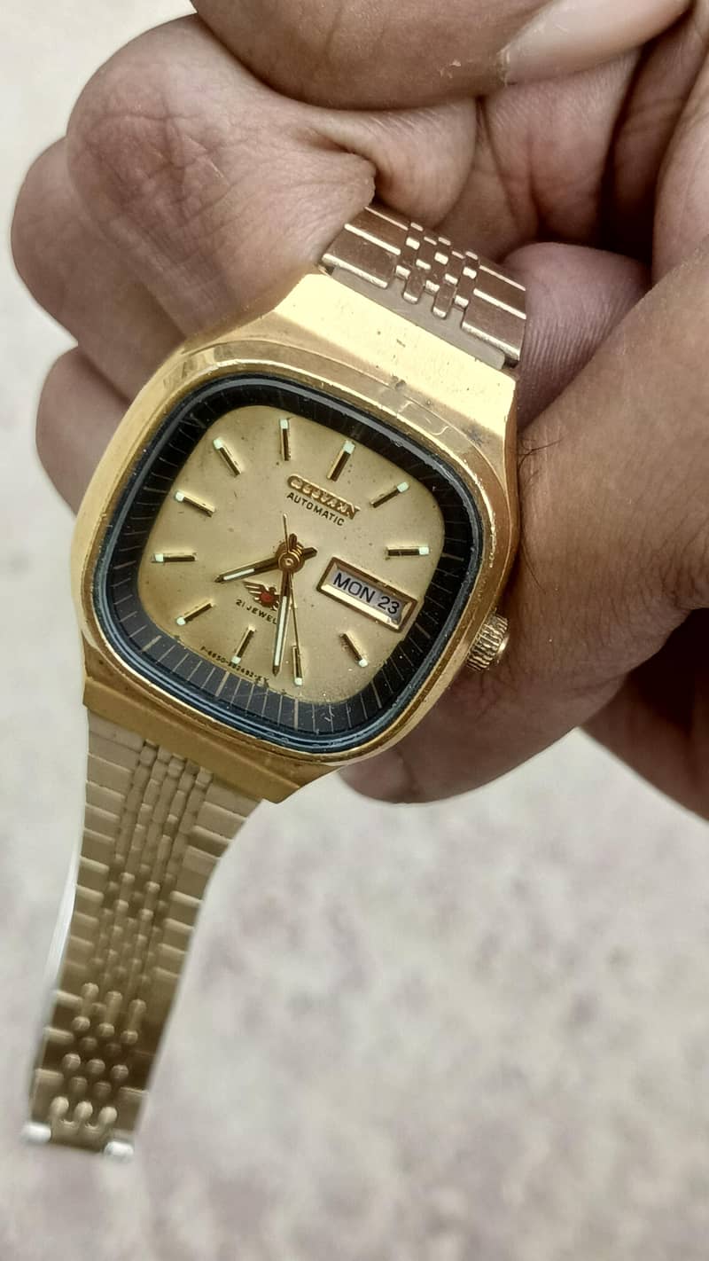 Vintage 1981 Citizen Automatic Eagle 7 3