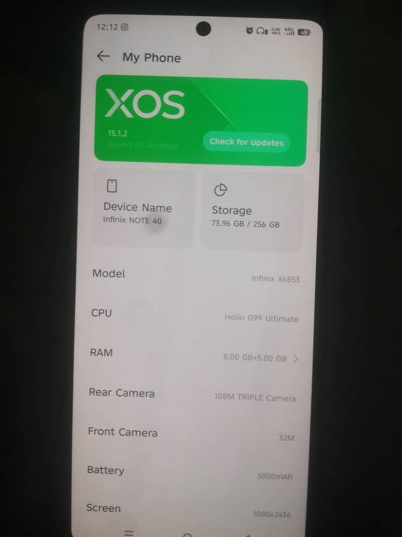 Infinix Note 40 3