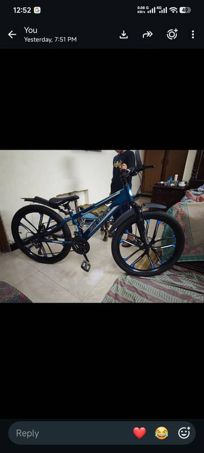 Sk bike almost new bycycle