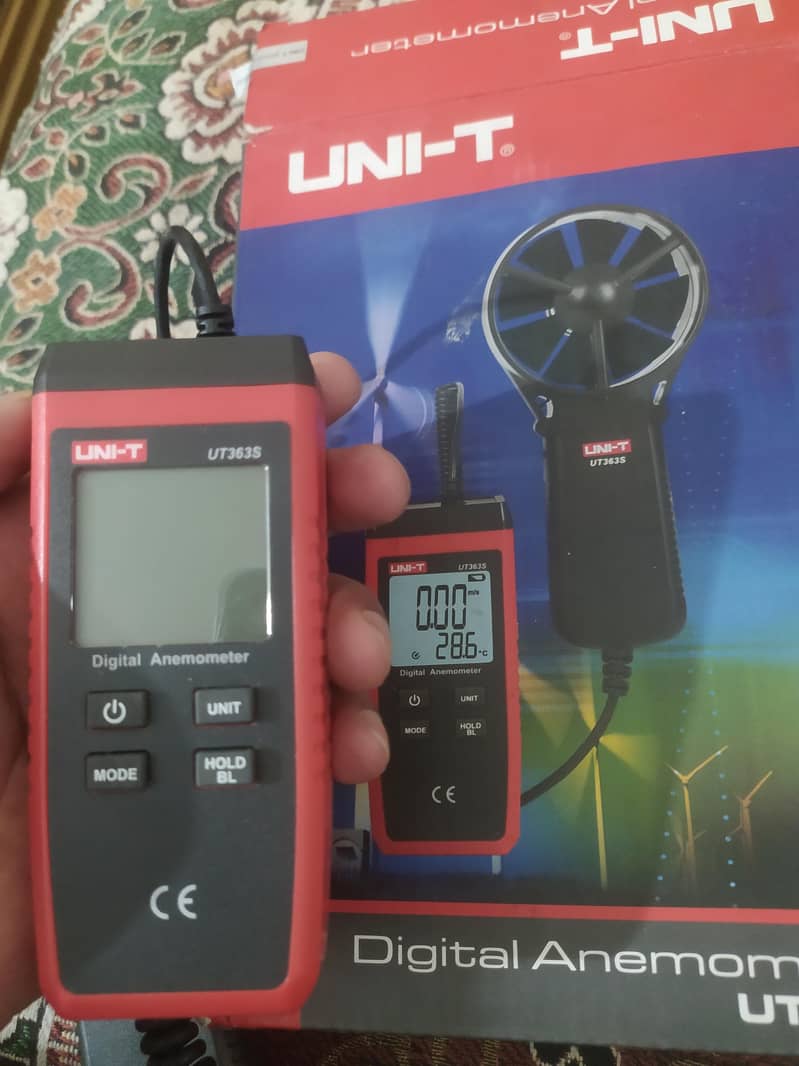 uni-t Wind speed, temperature, testing meter 2