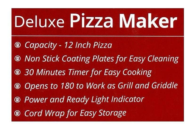 WESTPOINT Pizza Maker 4