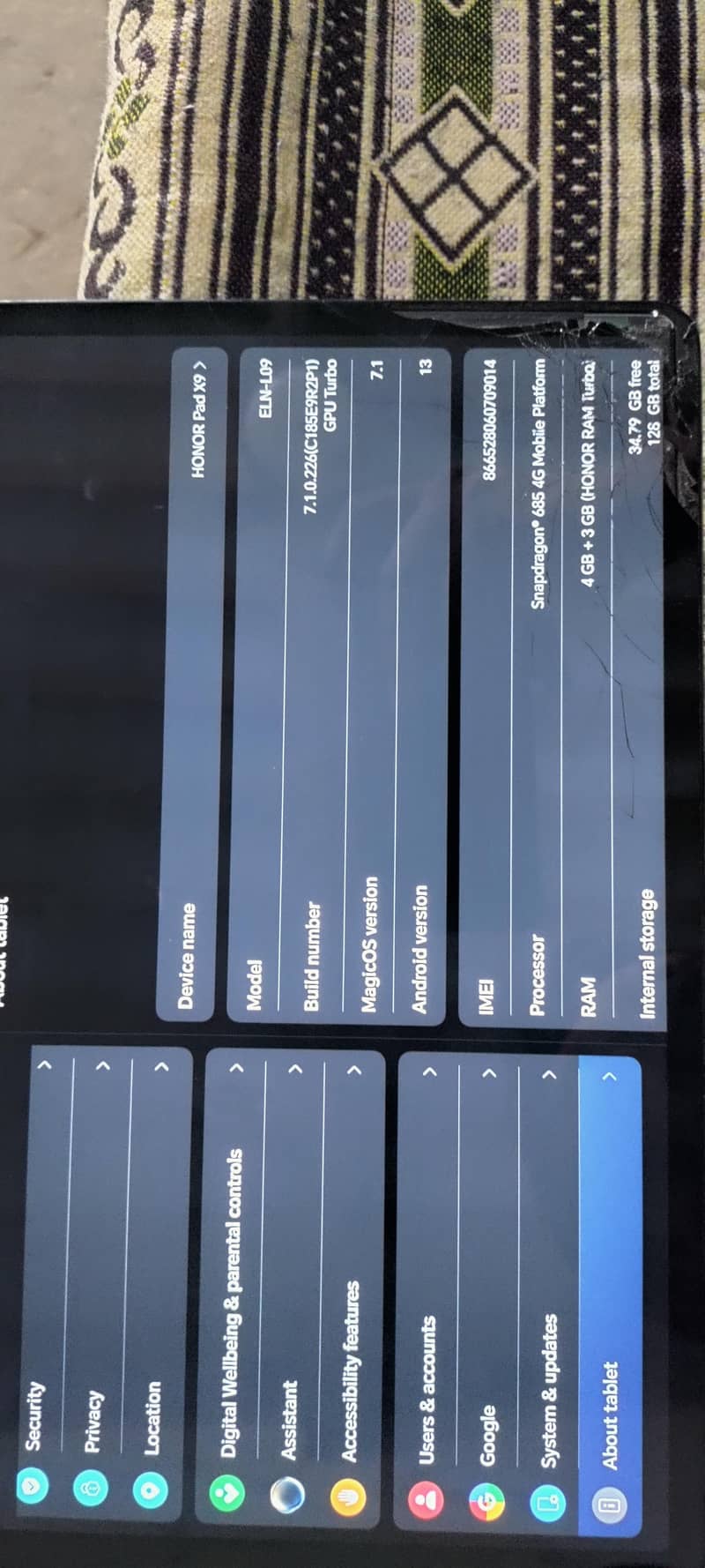 pad x9 6