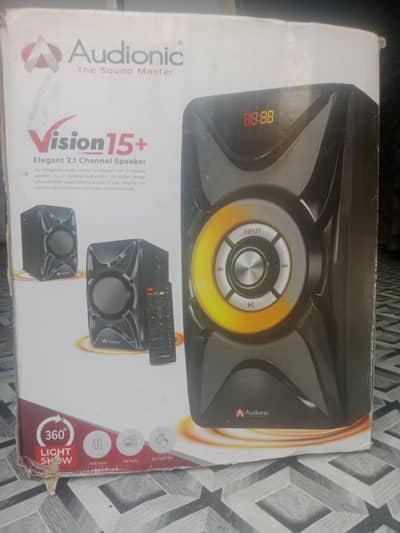 Audionic Vision 15+ 2.1 Channel Speaker – Excellent Sound & Bass