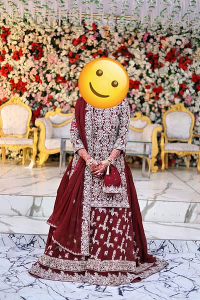 Bridal Dress | Bridal Wear | Lehnga | Handmade | Worn Once