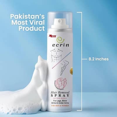 Ecrin Hair Removal Spray – Easy Hair Removal for Men & Women