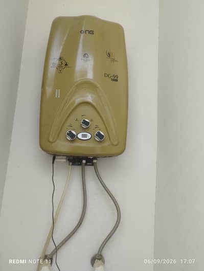 INSTANT Gyser LPG 9 liter Nasgas