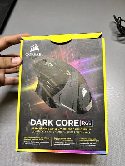 Corsair Darkcore Se RGB Wireless Tri-Mode Gaming Mouse - Box
