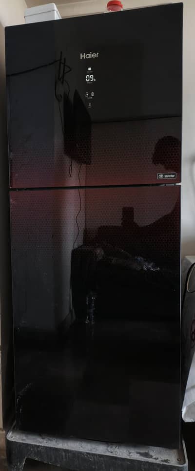 Haier Inverter Refrigerator Black Glass – Excellent Condition