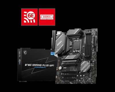 MSI B760 GAMING PLUS WIFI DDR4 NEW WITH BOX