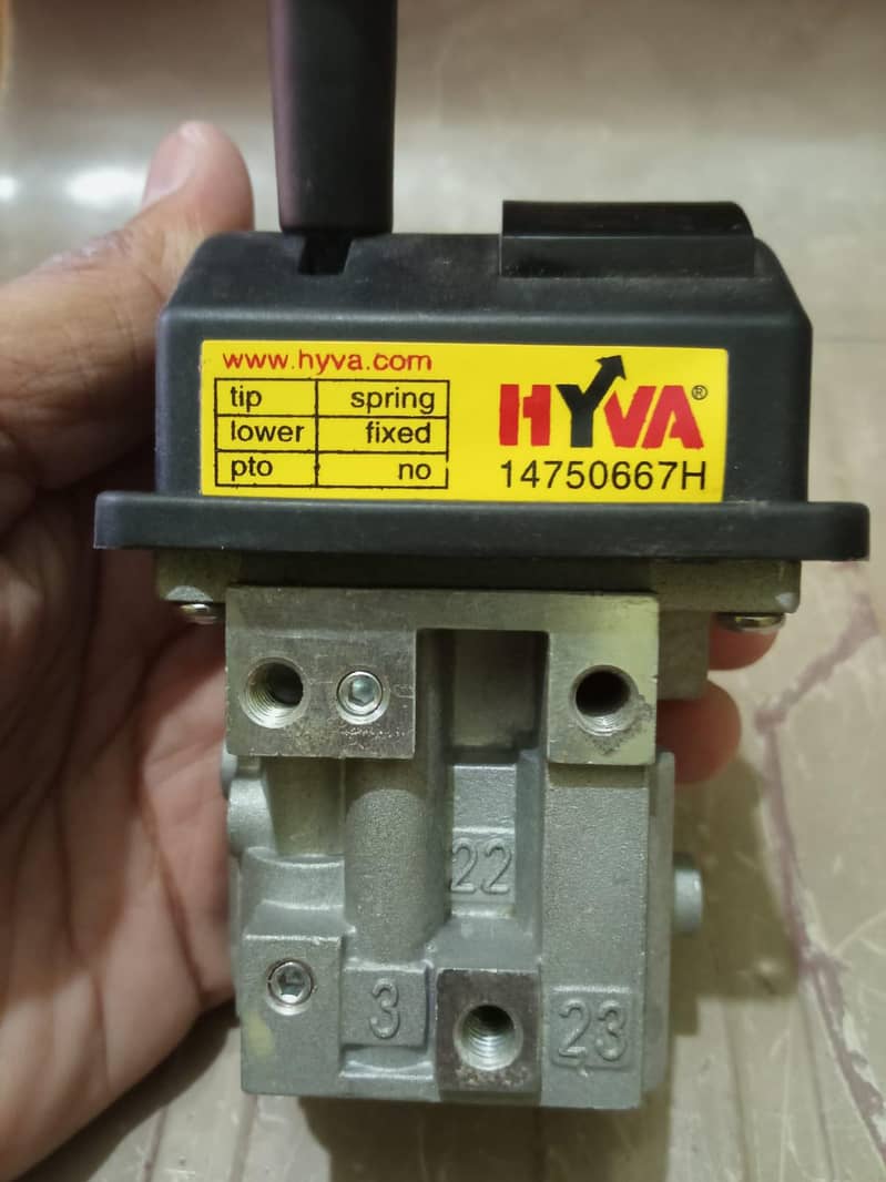 HYVA AIR BUTTON 1