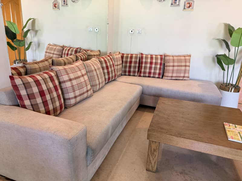 L shaped Sofa 1