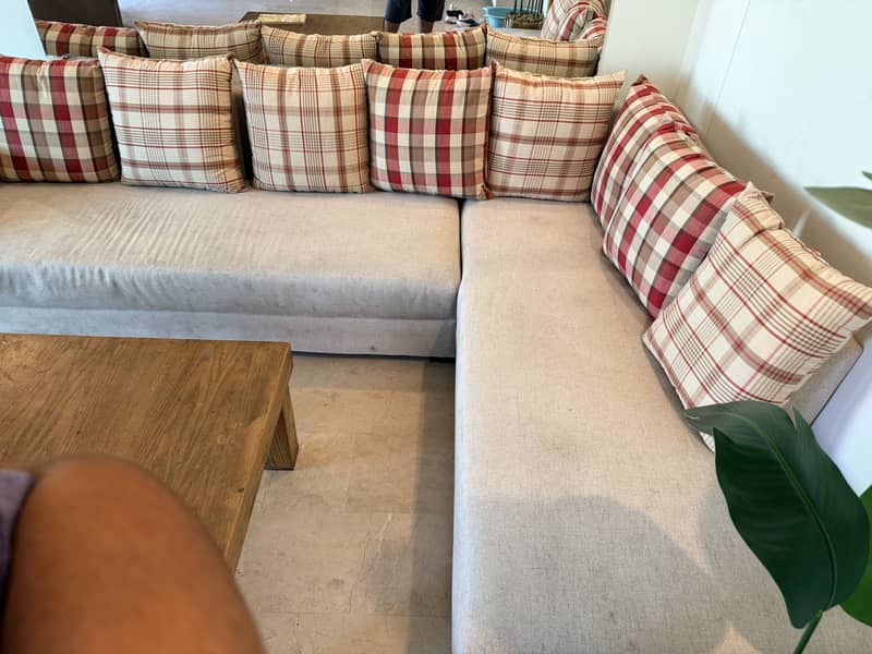 L shaped Sofa 2