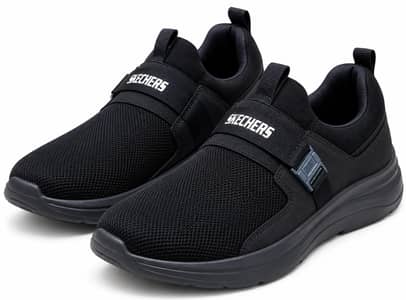 Skechers Men’s Black Slip-On Shoes – Like New