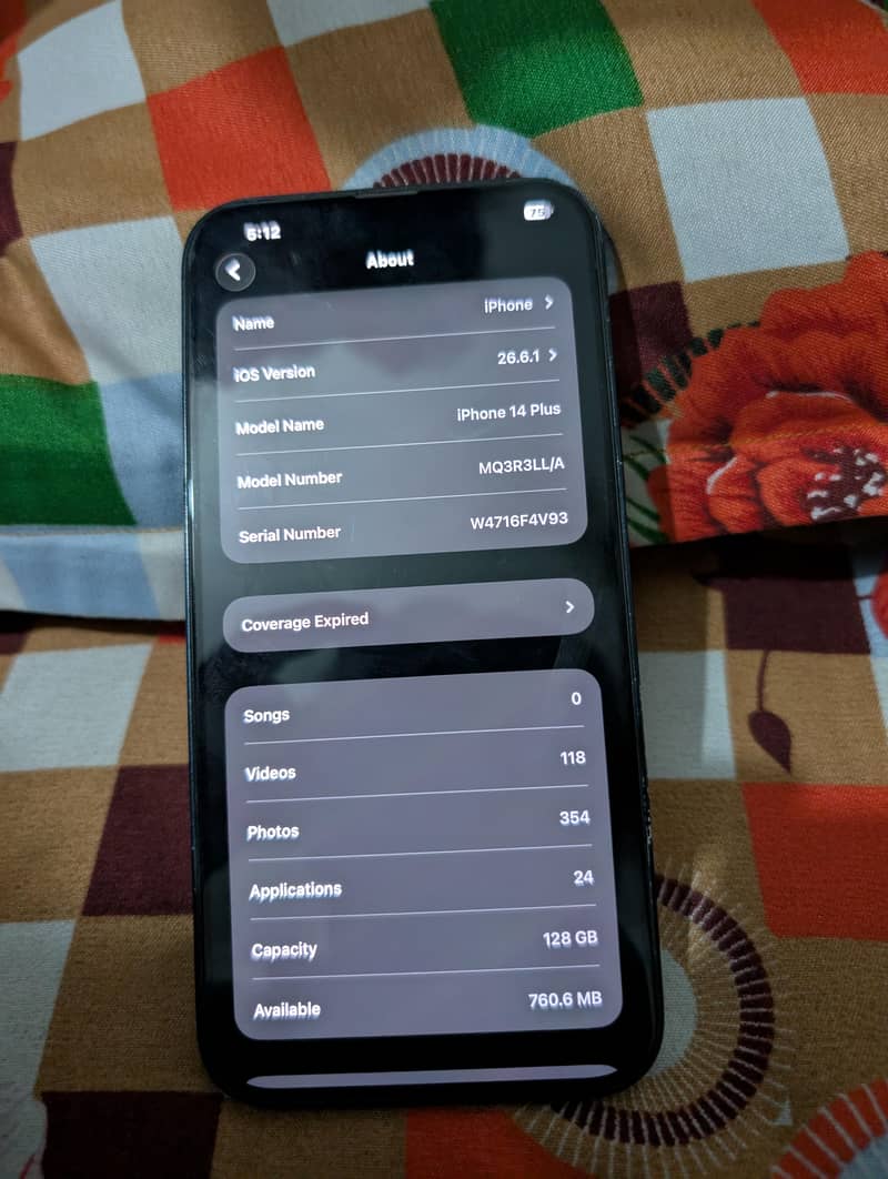 Apple iPhone 14 plus 0
