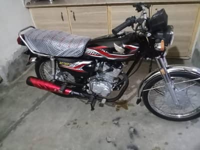 honda CG 125 23/24 Model Punjab register biometric Available for sale