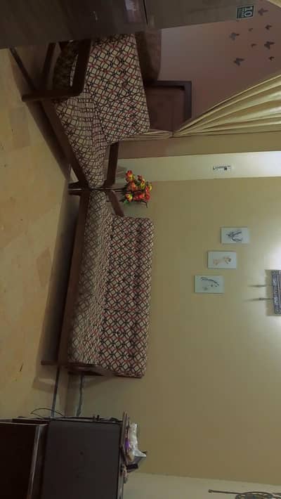 sofa set 321 pure wooden